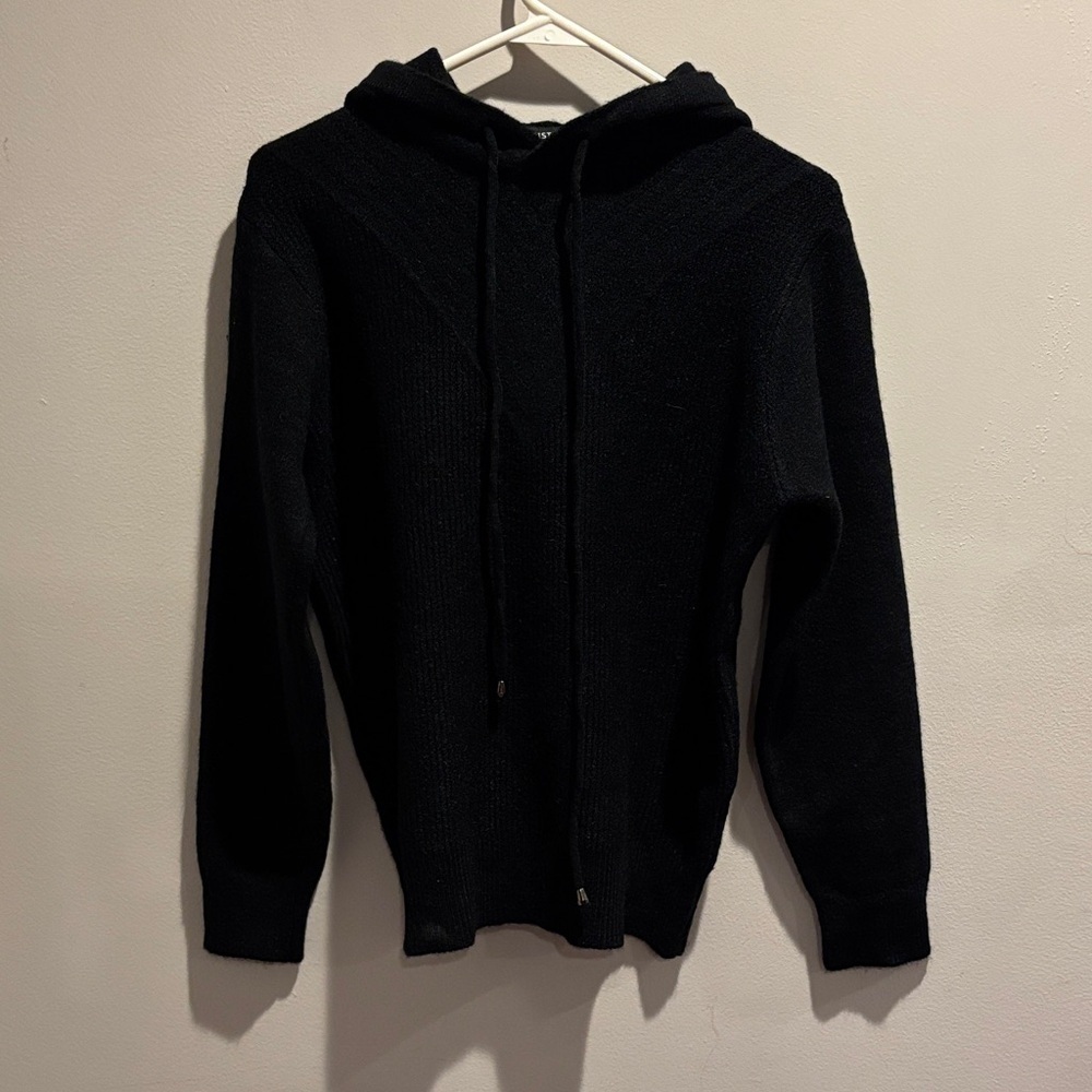 Christina Black Hooded Women’s Sweater